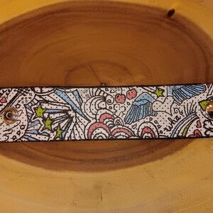 Upcycled Leather Bracelet